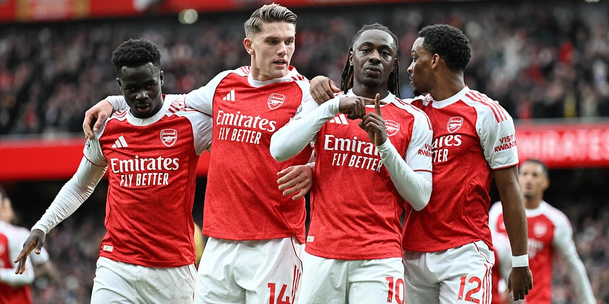 Eze’s-Strike-Seals-Arsenal-Victory-and-Extends-Their-Premier-League-Lead
