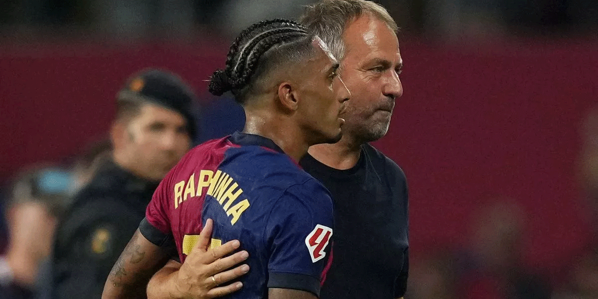 Flick Defends Raphinha Following Controversial Best XI Call