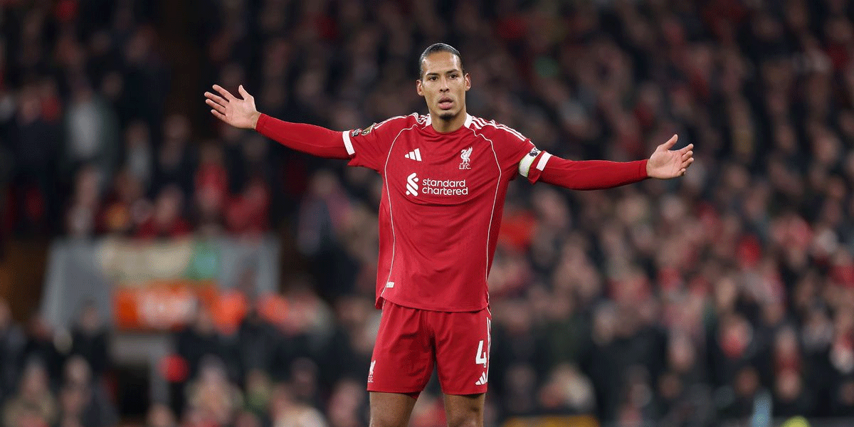 Van Dijk Under Pressure During Liverpool’s Tough Run