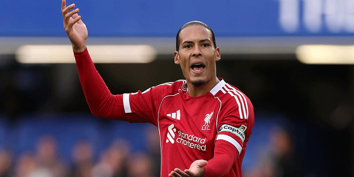 Van Dijk Under Pressure During Liverpool’s Tough Run