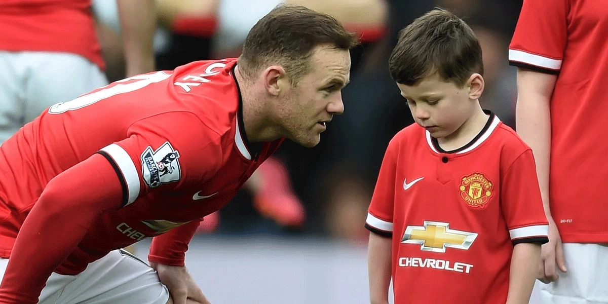 Wayne Rooney Proudly Watches Son Kai Shine at Old Trafford